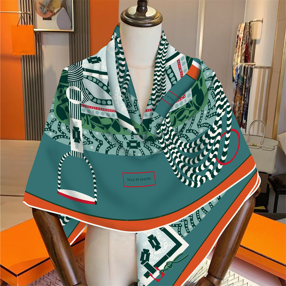 Cashmere Scarf - Jedwabny szalik kaszmirowy damski ręczny ręcznie