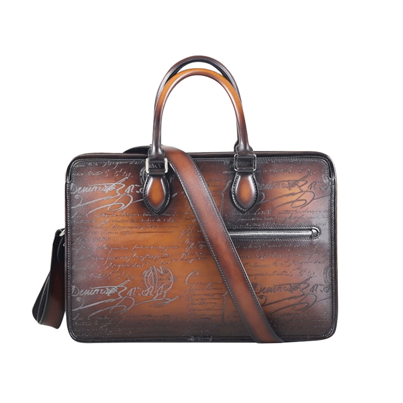 Leather Briefcase - DIMY 2025 męska nowa teczka biznesowa