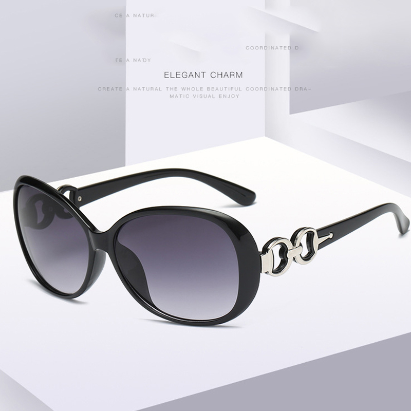Designer Sunglasses - Klasyczne, wysokiej jakości owalne okulary przeciwsłoneczne
