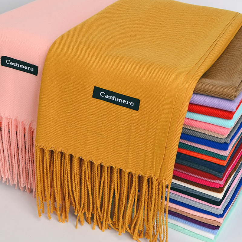 Cashmere Scarf - Uniwersalny szalik z imitacji kaszmiru szczotkowany