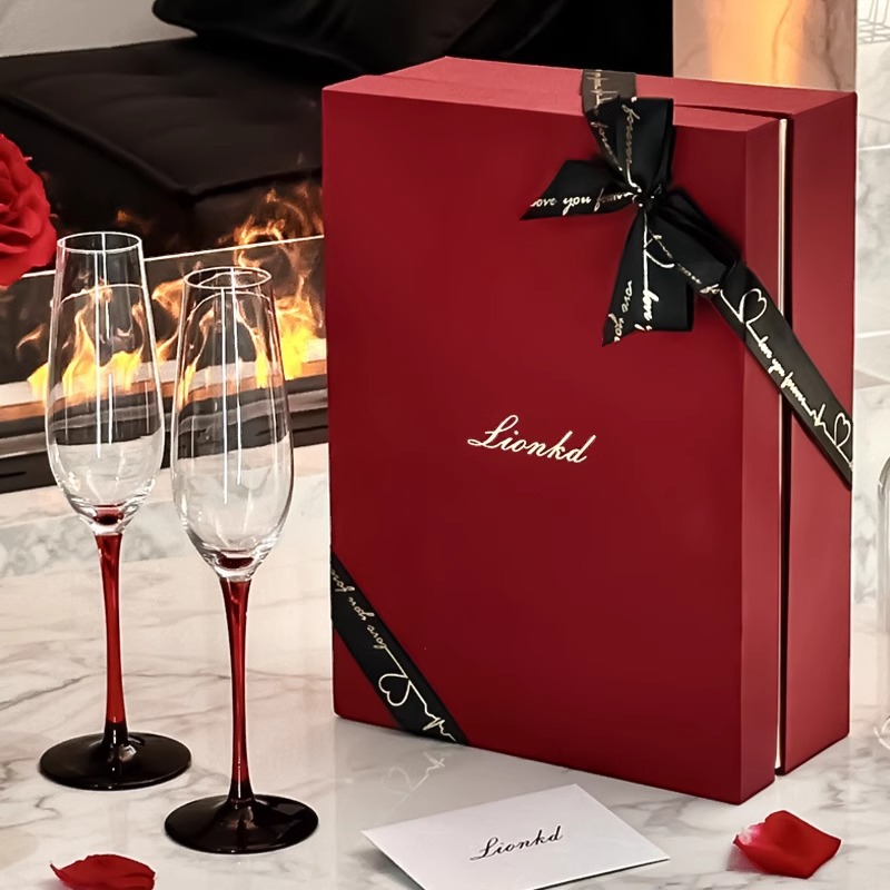 Luxury Gift Set - HYS ekskluzywny zestaw kieliszków do szampana