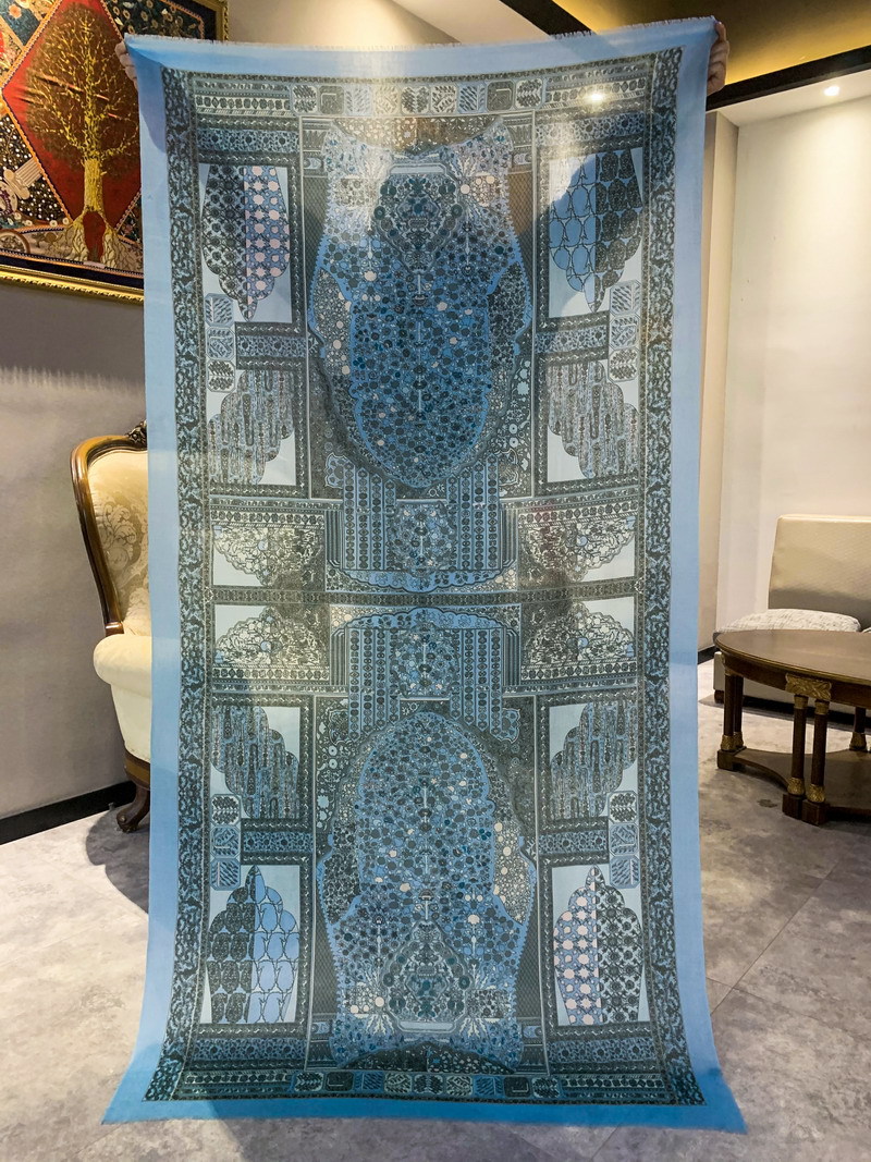 Cashmere Scarf - Długie szaliki z frędzlami Luksusowe marki