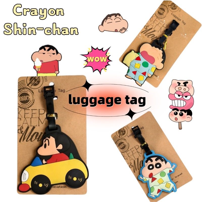 Travel Luggage Set - Zawieszka do bagażu z motywem Crayon