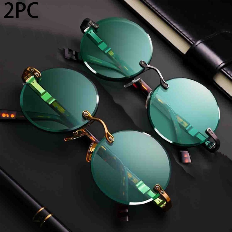 Designer Sunglasses - Klasyczne modne okulary przeciwsłoneczne bez oprawek