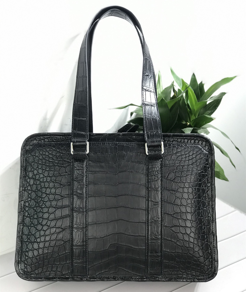 Leather Briefcase - Nowa torba na laptopa ze skóry