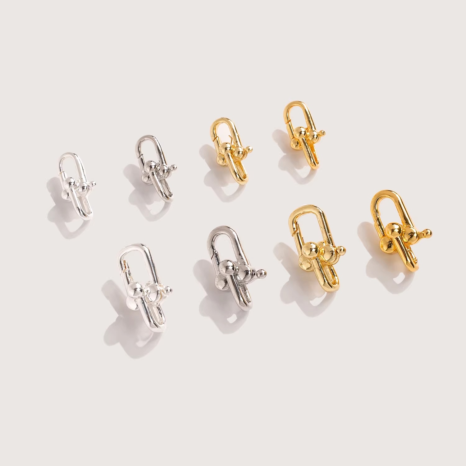 Gold Plated Jewelry - Zapięcie pozłacane 18-karatowym złotem, zapięcie do