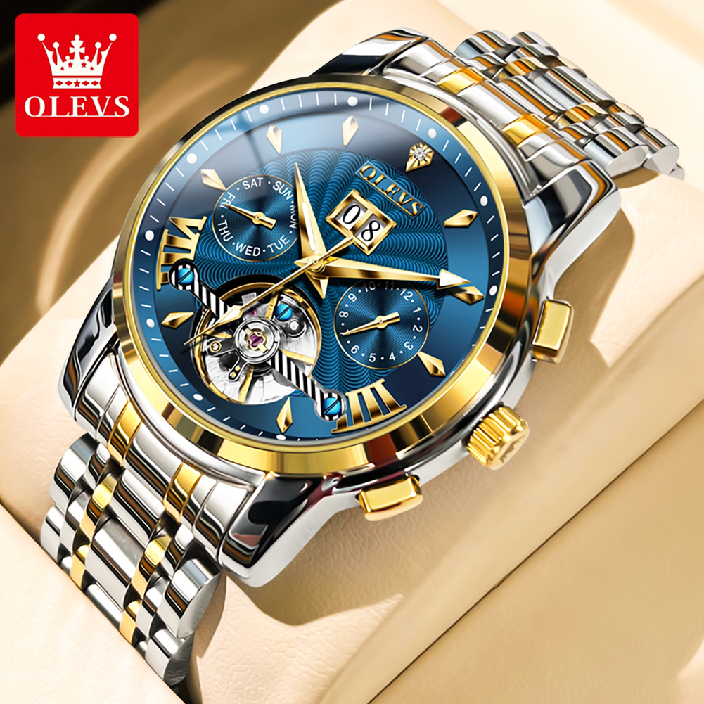 Luxury Watch Men - Zegarki męskie OLEVS, luksusowe, modne, z