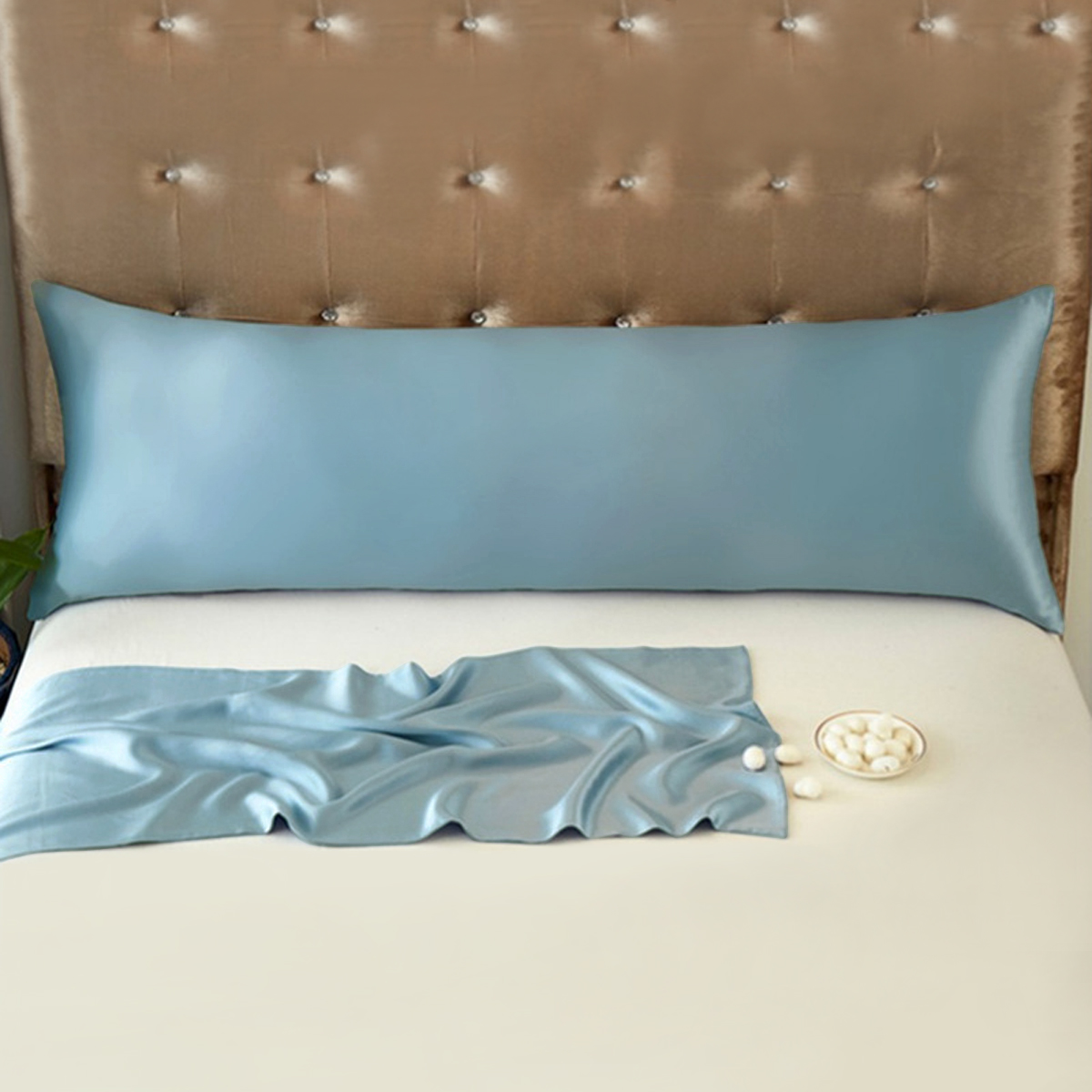 Silk Pillowcase - 100% czysty jedwab morwowy Długa poszewka