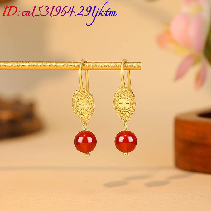 Naturalne czerwone jadeitowe k – Gold Plated Jewelry recenzja i cena