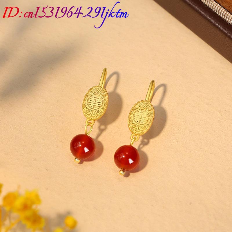Naturalne czerwone jadeitowe k – Gold Plated Jewelry recenzja i cena