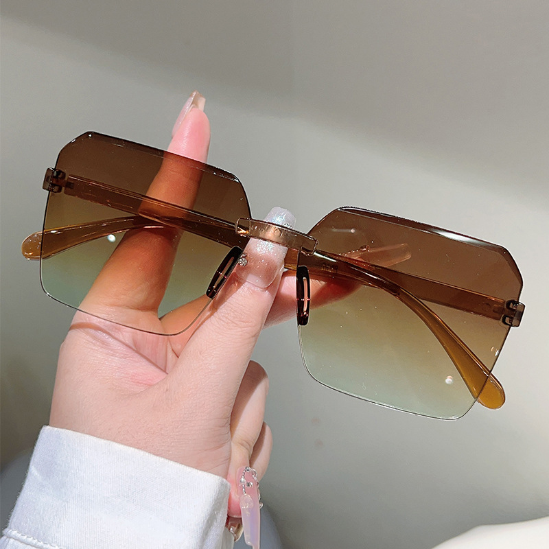 Nowe, modne, bezramkowe okular – Designer Sunglasses recenzja i cena