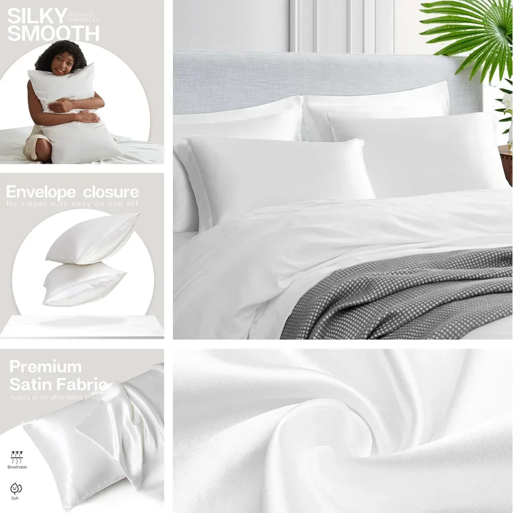 2-pakowa satynowa poszewka na  – Silk Pillowcase recenzja i cena