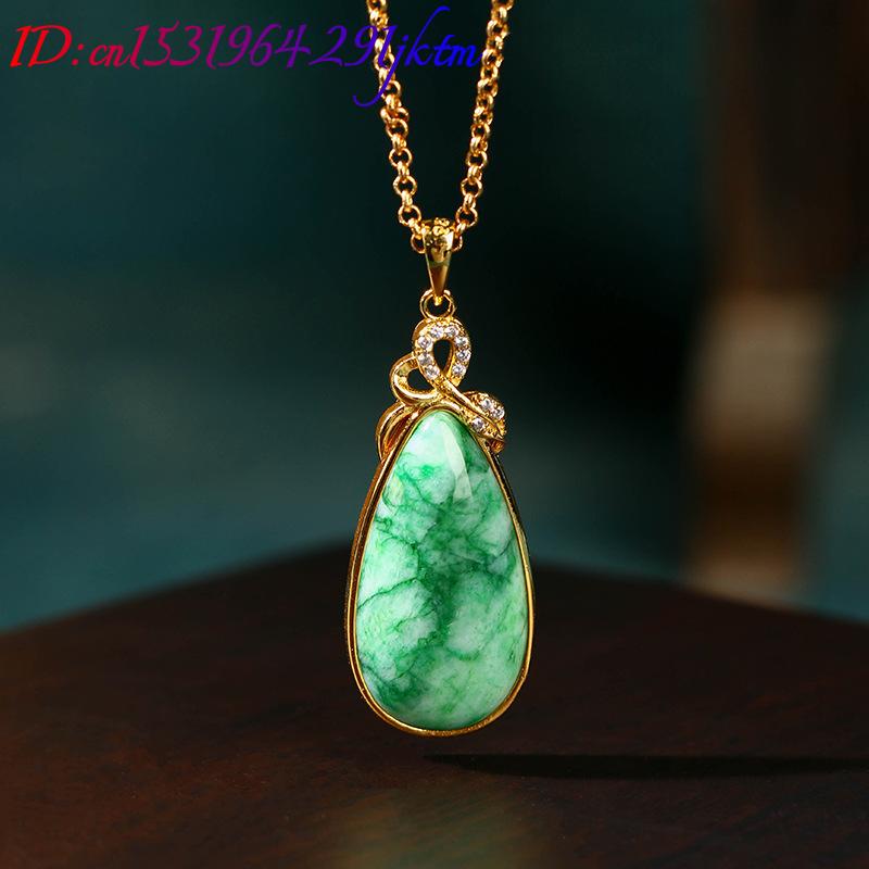 Naszyjnik z naturalnym jadeite – Gold Plated Jewelry recenzja i cena