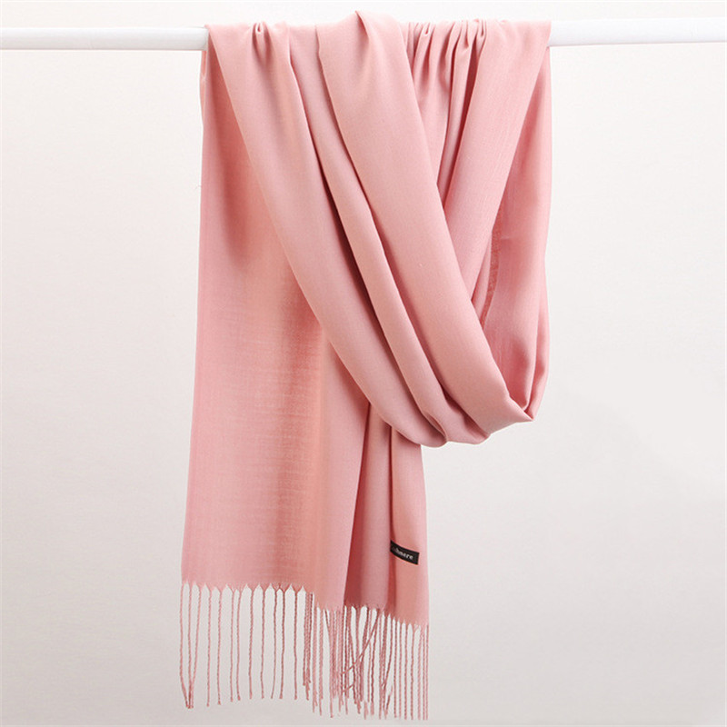 Moda Solid Color 2023 Szalik d – Cashmere Scarf recenzja i cena