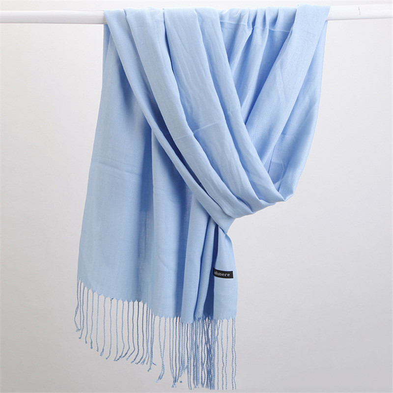 Moda Solid Color 2023 Szalik d – Cashmere Scarf recenzja i cena