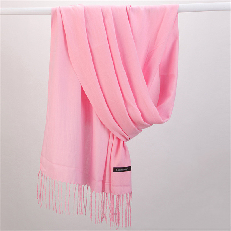 Moda Solid Color 2023 Szalik d – Cashmere Scarf recenzja i cena
