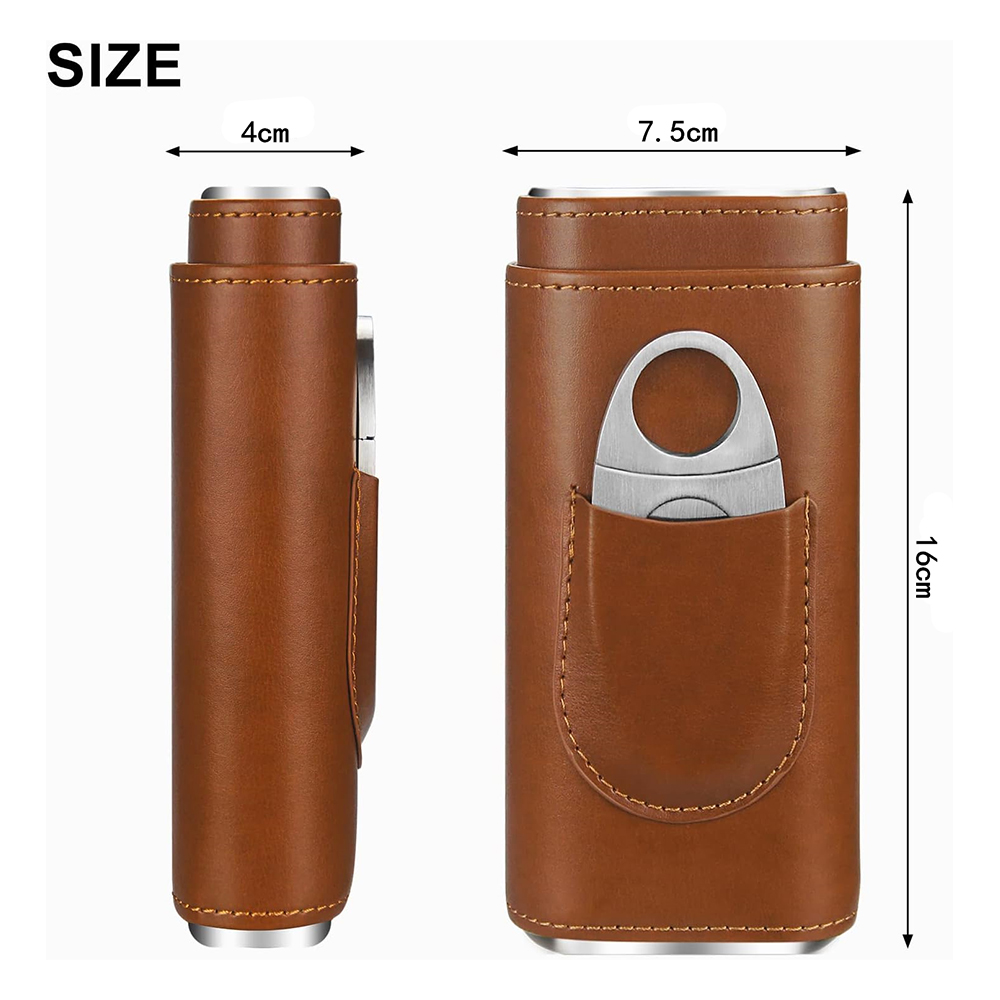 Skórzane etui na cygara LMETJM – Premium Cigar Case recenzja i cena