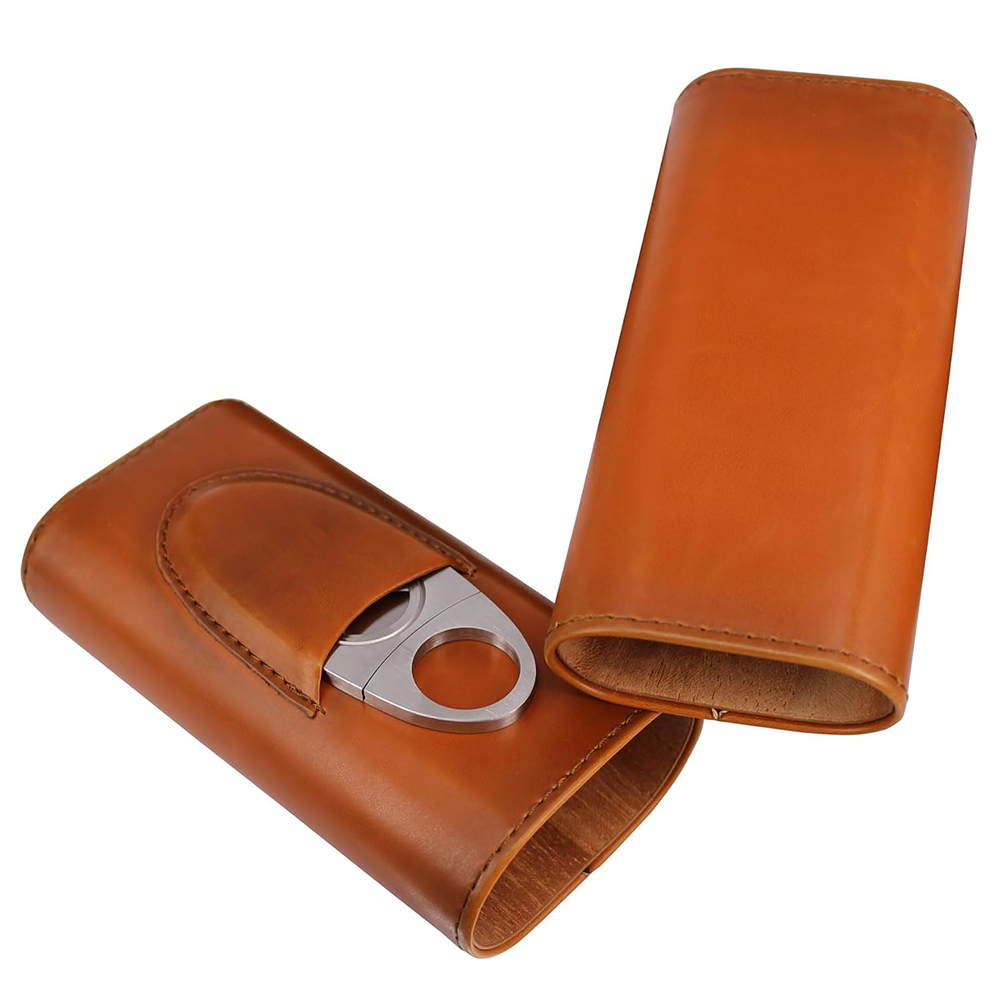 Skórzane etui na cygara LMETJM – Premium Cigar Case recenzja i cena