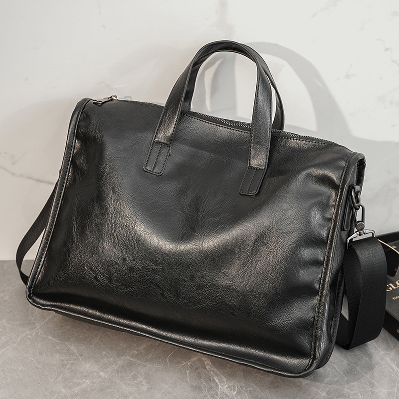 Męska torba biznesowa na co dz – Leather Briefcase recenzja i cena