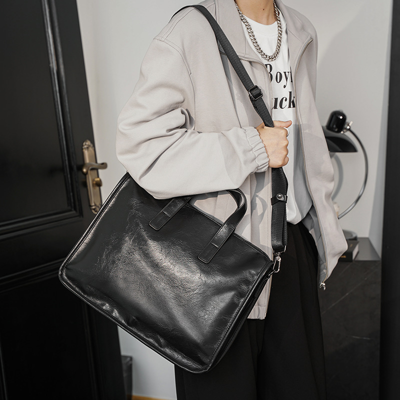 Męska torba biznesowa na co dz – Leather Briefcase recenzja i cena