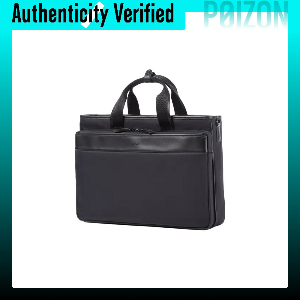 Teczka SAMSONITE z tkaniny i s – Leather Briefcase recenzja i cena