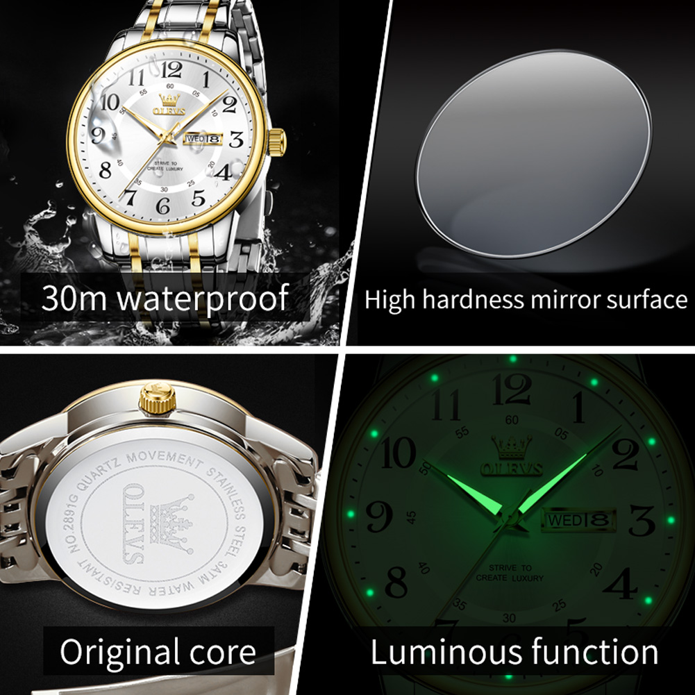 OLEVS Męskie zegarki codzienne – Luxury Watch Men recenzja i cena