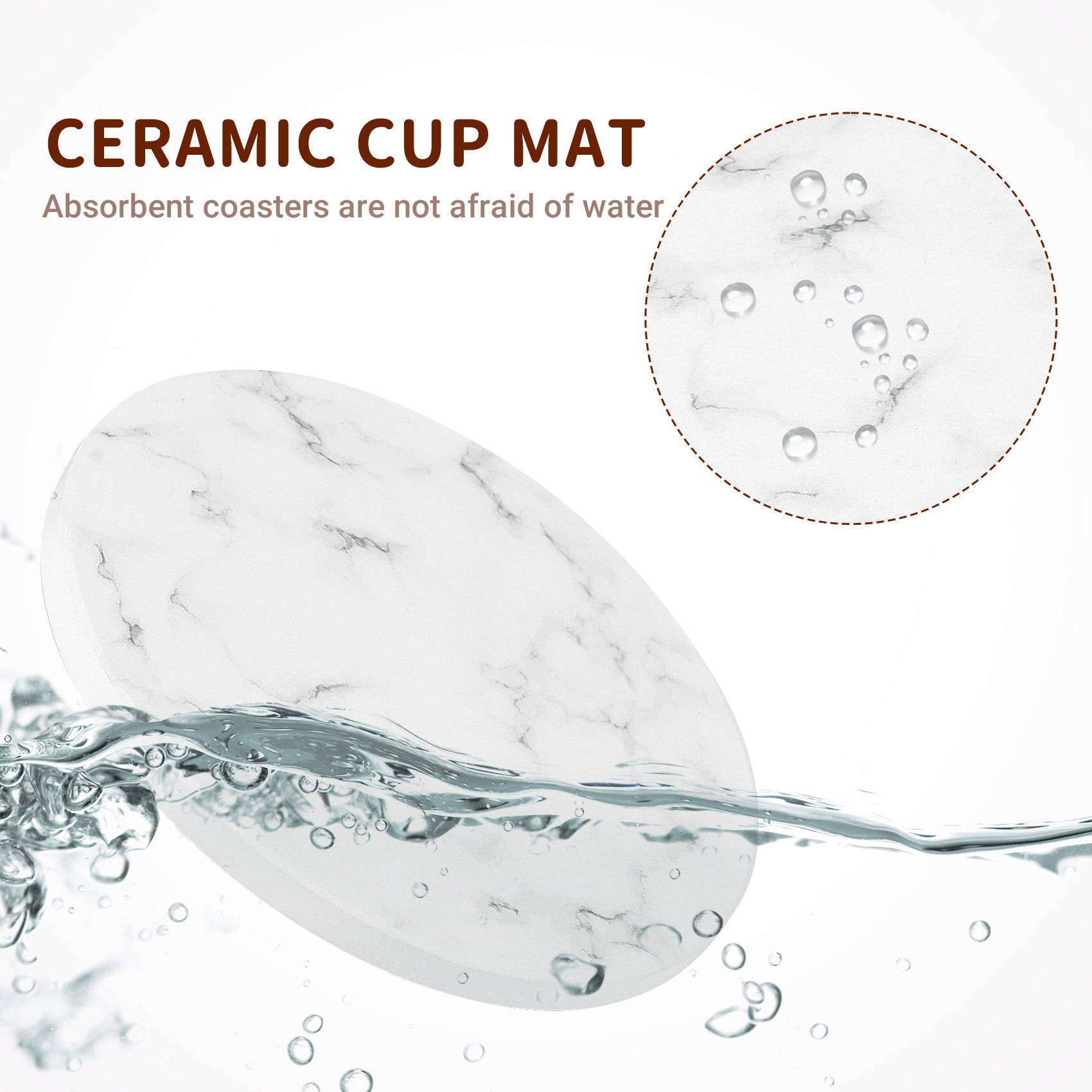ABAH - Chłonne Podkładki Pod N – Marble Coaster Set recenzja i cena