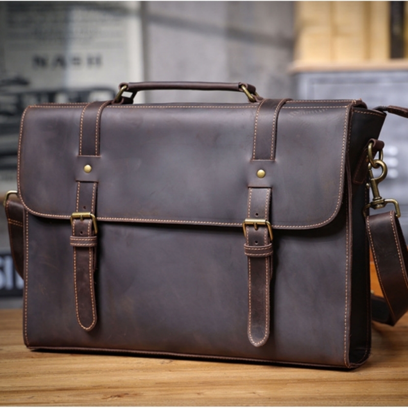 Luksusowa oryginalna torebka m – Leather Briefcase recenzja i cena
