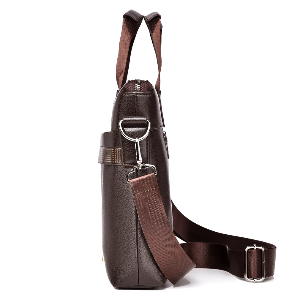 Torby męskie luksusowej marki  – Leather Briefcase recenzja i cena