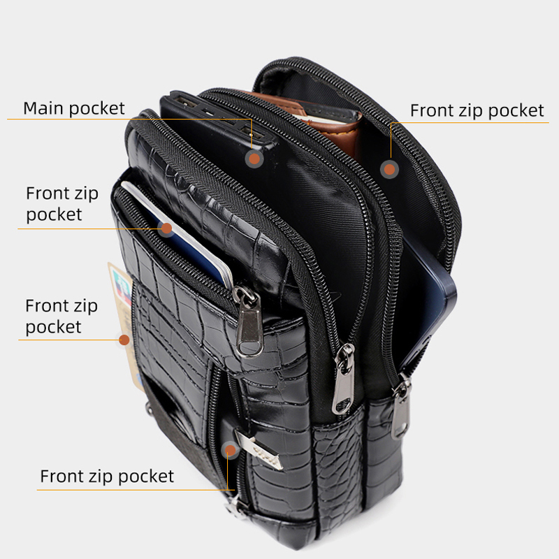 Męska Stylowa Torba na Ramię/L – Leather Wallet Men recenzja i cena