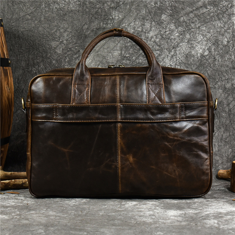 Luksusowa torebka z prawdziwej – Leather Briefcase recenzja i cena