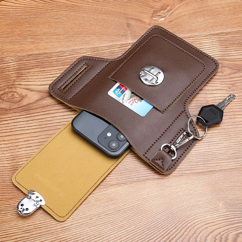 Męski pasek z uchwytem na tele – Leather Wallet Men recenzja i cena