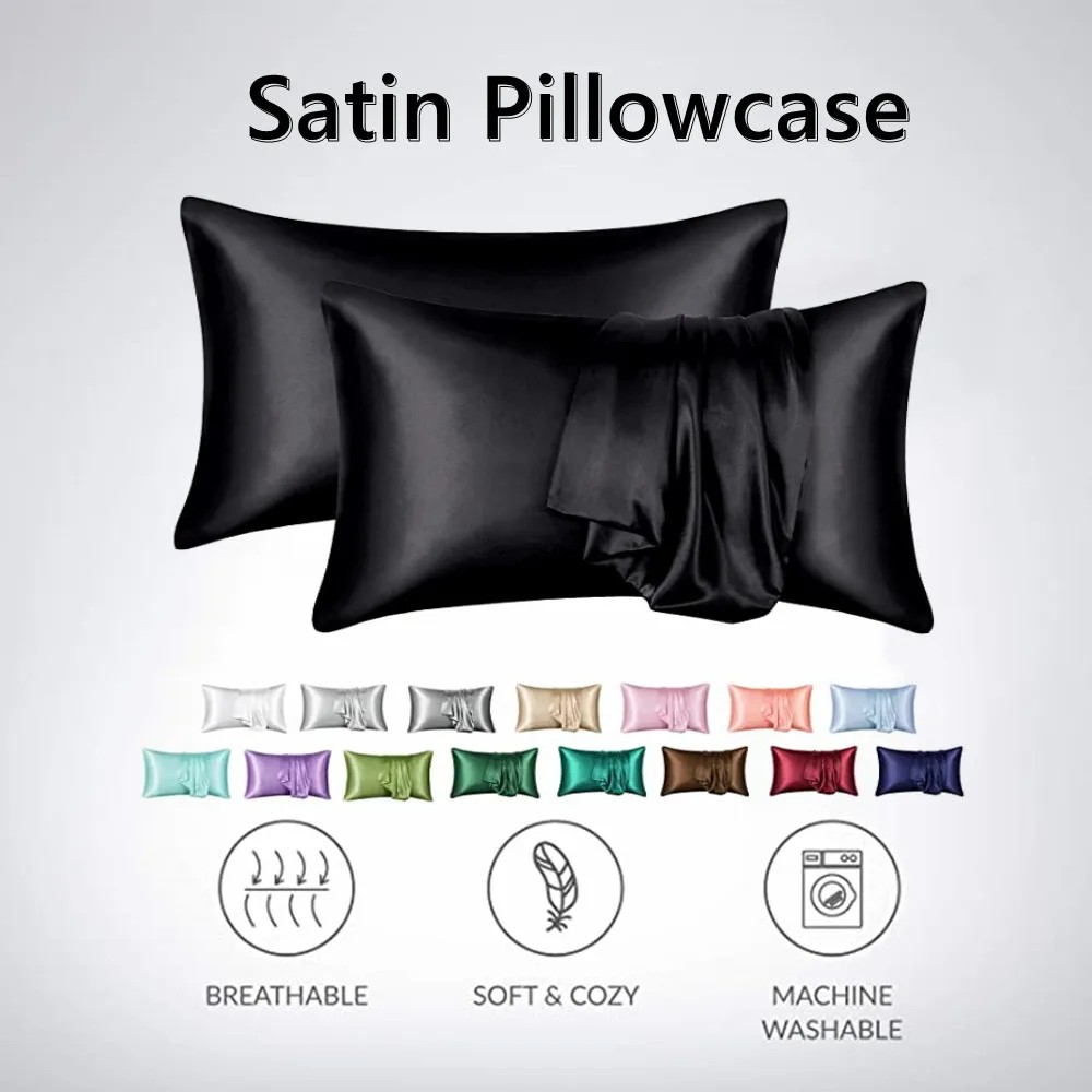 2szt/lot Solidne jedwabiste sa – Silk Pillowcase recenzja i cena