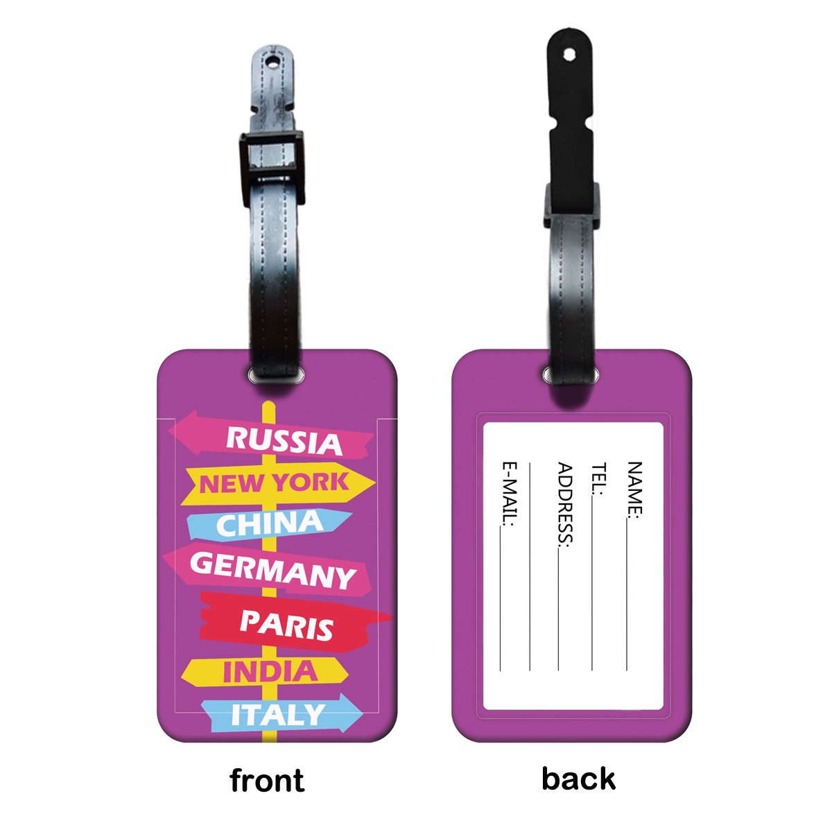 Kreatywne znaki drogowe, zawie – Travel Luggage Set recenzja i cena