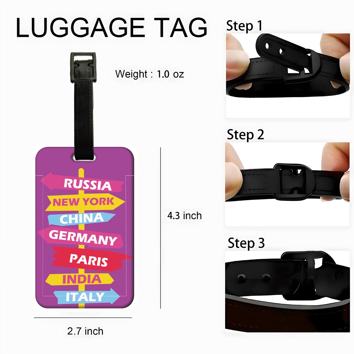 Kreatywne znaki drogowe, zawie – Travel Luggage Set recenzja i cena