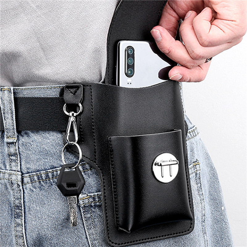 Torba na pasek na telefon dla  – Leather Wallet Men recenzja i cena