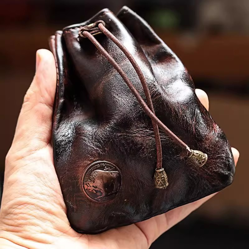 Portfel w stylu japońskim z pr – Leather Wallet Men recenzja i cena