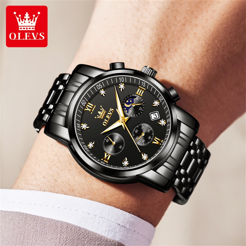OLEVS Popularne męskie zegarki – Luxury Watch Men recenzja i cena
