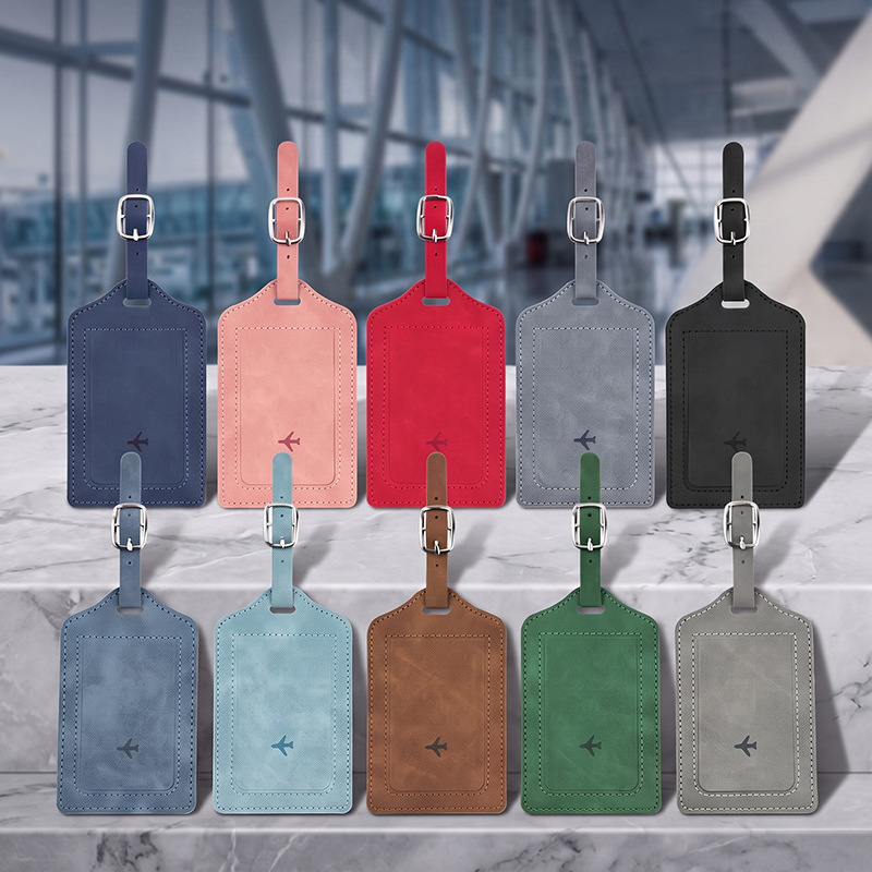 1 szt. etykieta na bagaż z PU  – Travel Luggage Set recenzja i cena