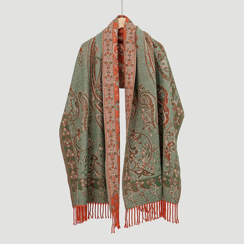 2024 moda w stylu etnicznym ko – Cashmere Scarf recenzja i cena