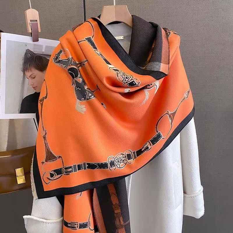 Szalik Retro Rider Horse Imita – Cashmere Scarf recenzja i cena