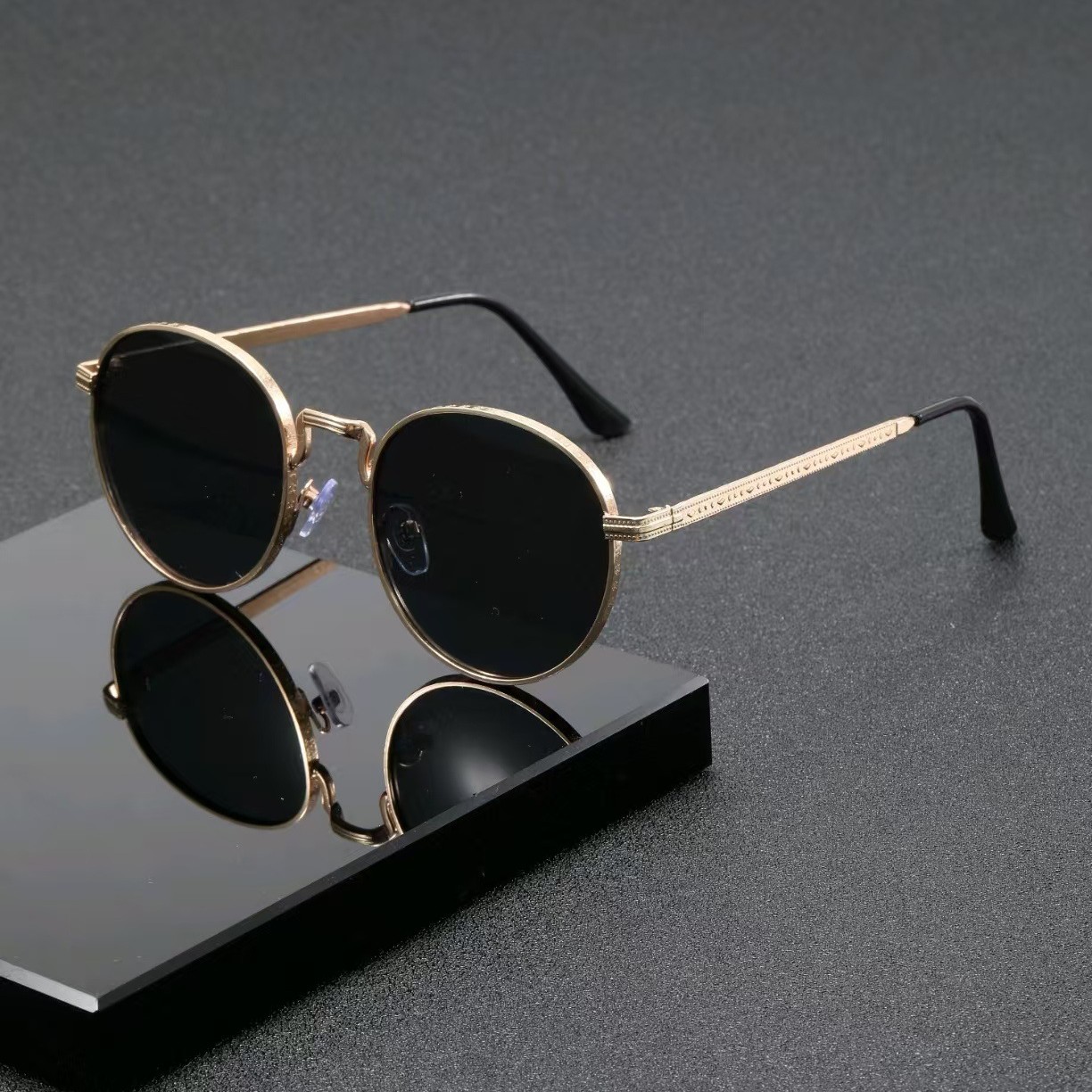 Klasyczne okrągłe okulary prze – Designer Sunglasses recenzja i cena