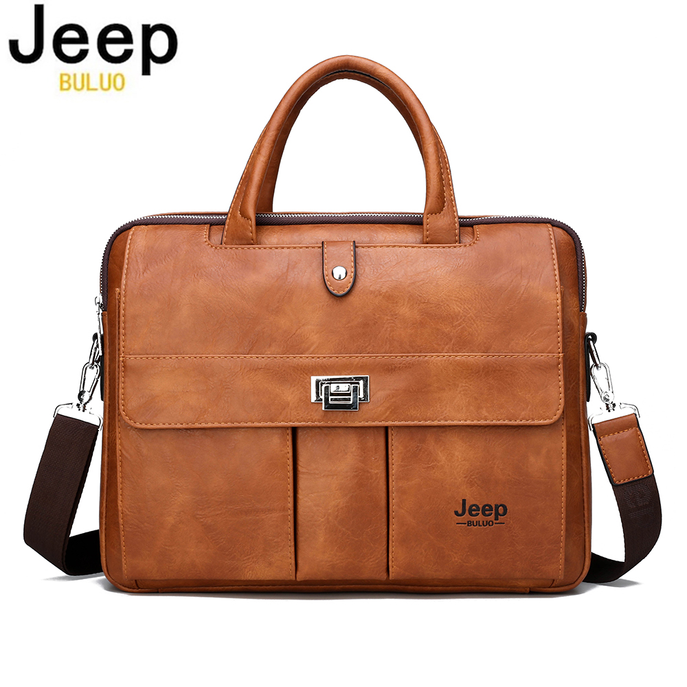 Torba męska Jeep Buluo ze skór – Leather Briefcase recenzja i cena