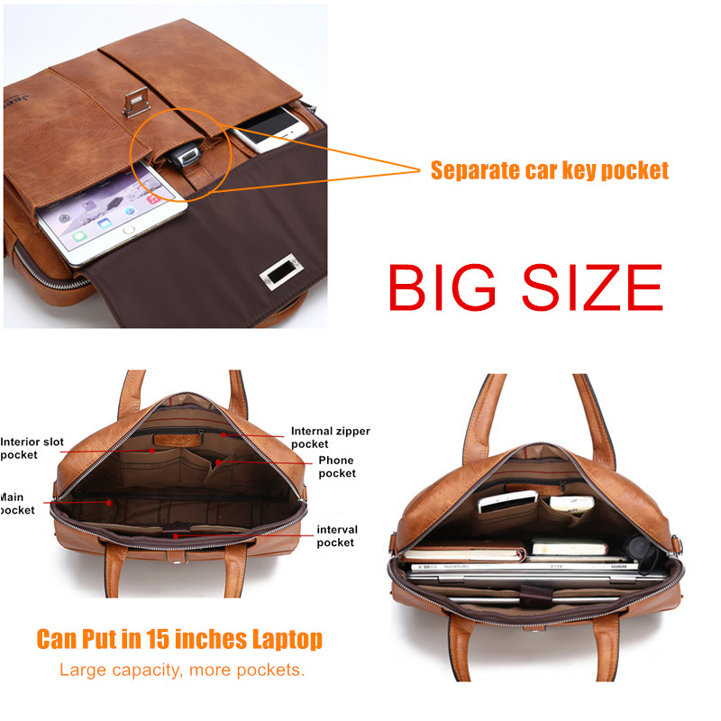 Torba męska Jeep Buluo ze skór – Leather Briefcase recenzja i cena