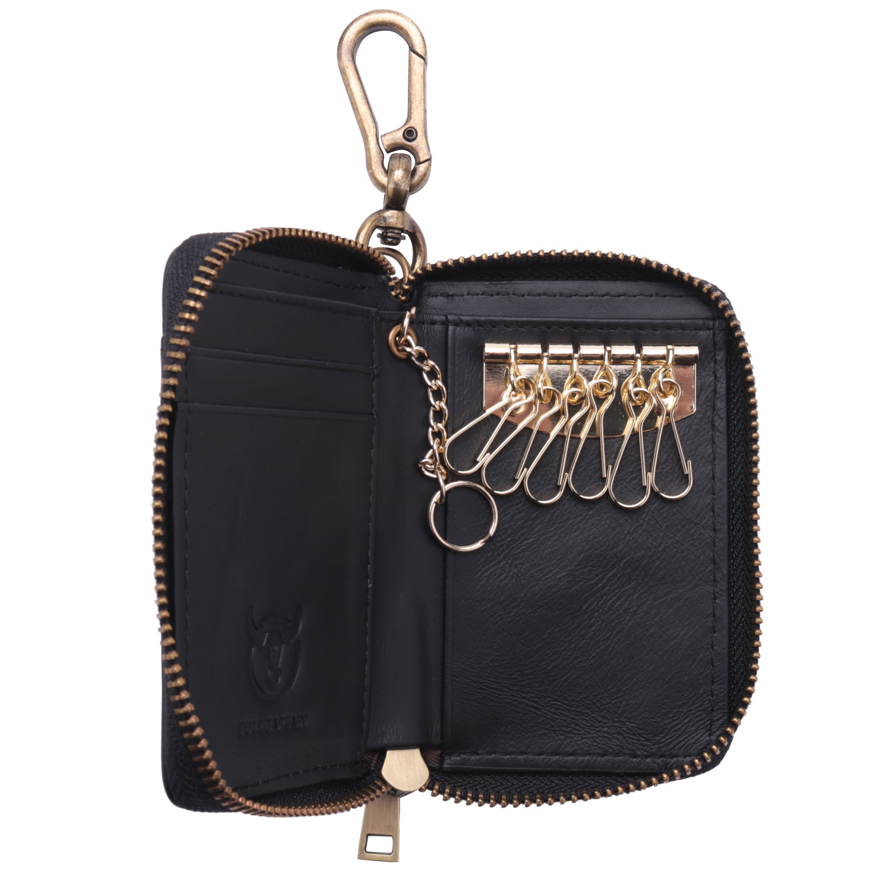 Portfel na klucze ABQR ze skór – Leather Wallet Men recenzja i cena