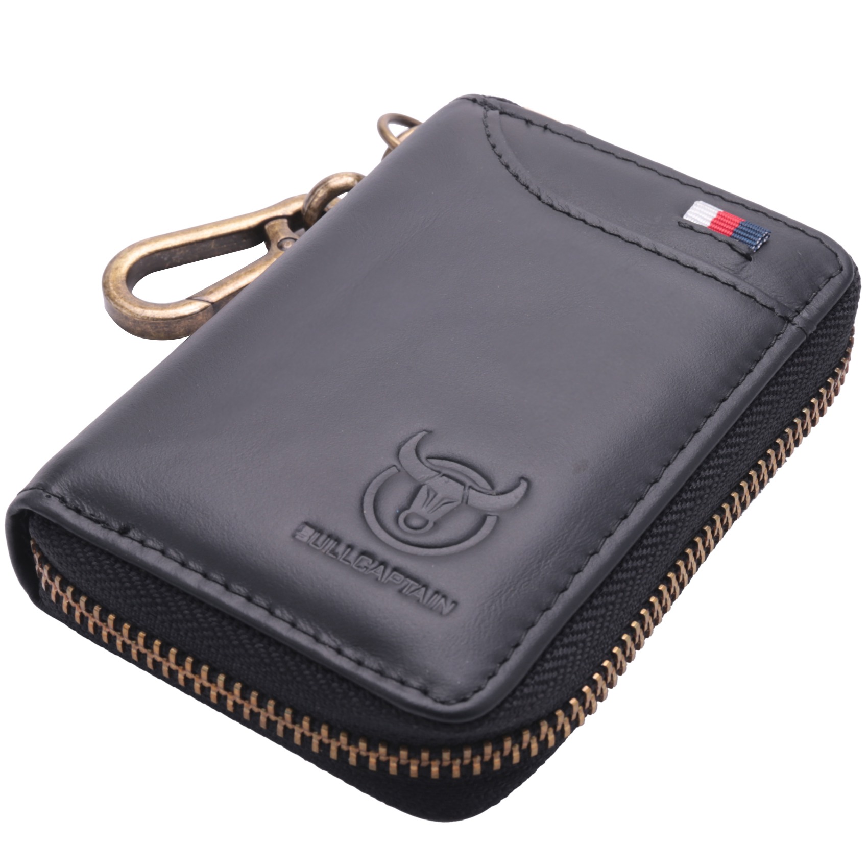 Portfel na klucze ABQR ze skór – Leather Wallet Men recenzja i cena