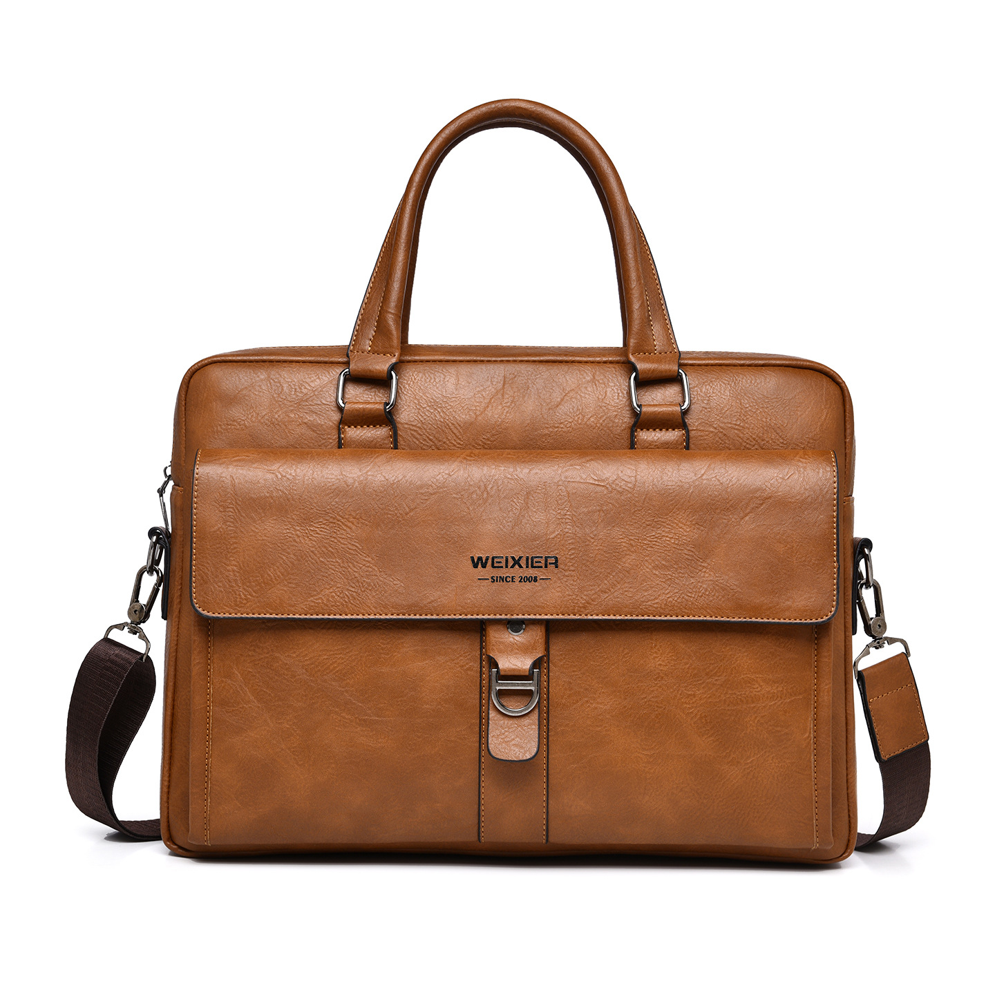 Torba męska vintage z ciemnobr – Leather Briefcase recenzja i cena