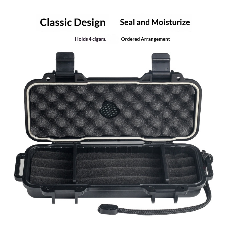Przenośny humidor na cygara z  – Premium Cigar Case recenzja i cena
