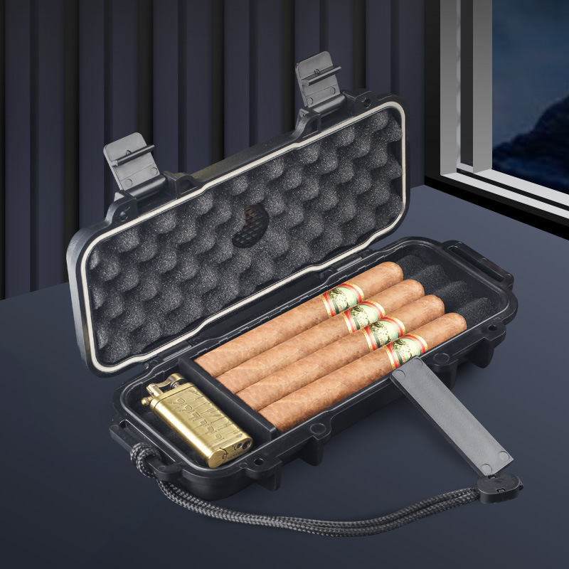 Przenośny humidor na cygara z  – Premium Cigar Case recenzja i cena