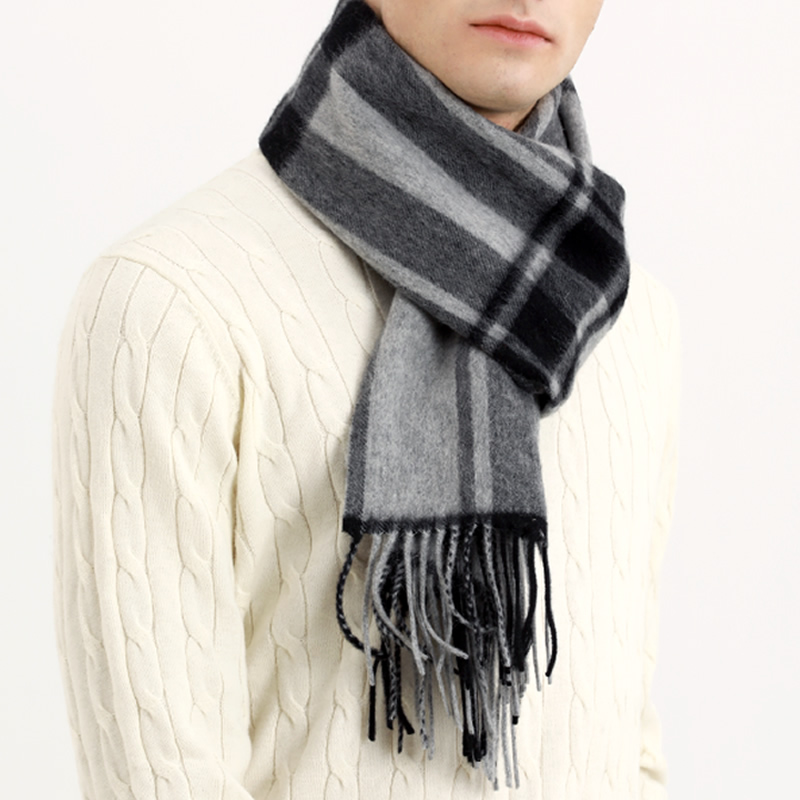 Szalik Pashmina męski zimowy p – Cashmere Scarf recenzja i cena